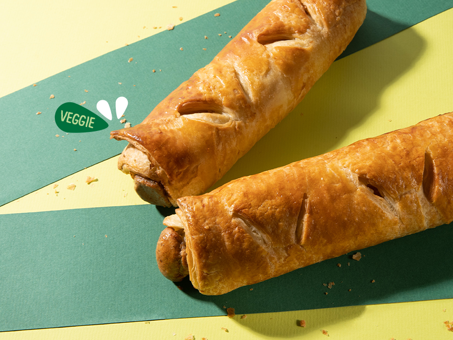pain saucisse végétarien