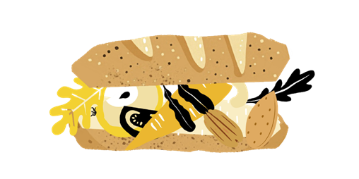 Les sandwiches veggie sont des concentrés de goût et d’énergie !